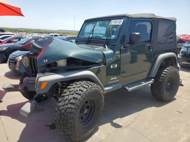 JEEP WRANGLER X 2004 with VIN 1J4FA39S44P729994 - Photo from auction