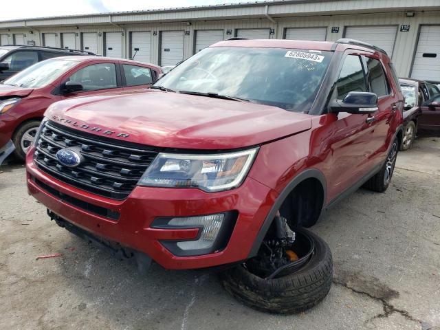 FORD EXPLORER S 2017 with VIN 1FM5K8GT3HGA15301 - Photo from auction