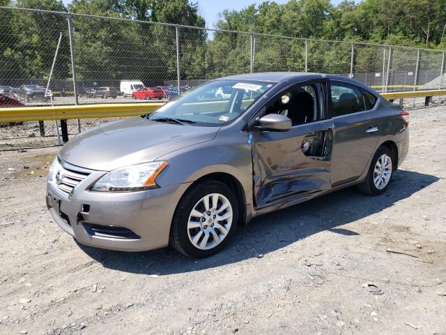 NISSAN SENTRA S 2015 with VIN 3N1AB7AP6FL696607 - Photo from auction