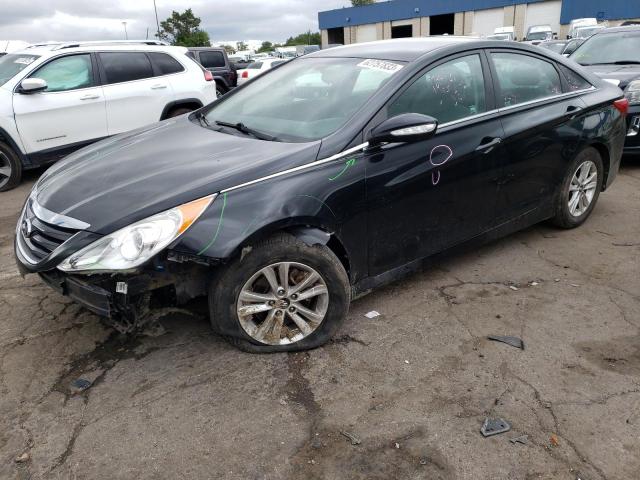 HYUNDAI SONATA GLS 2014 with VIN 5NPEB4AC9EH863955 - Photo from auction