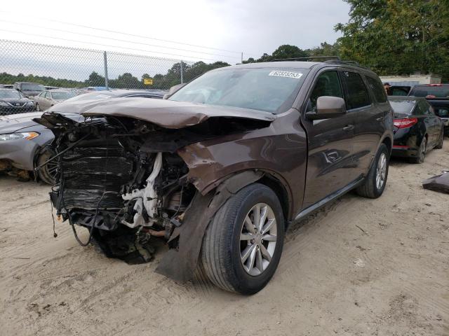DODGE DURANGO SX 2017 with VIN 1C4RDJAGXHC758158 - Photo from auction
