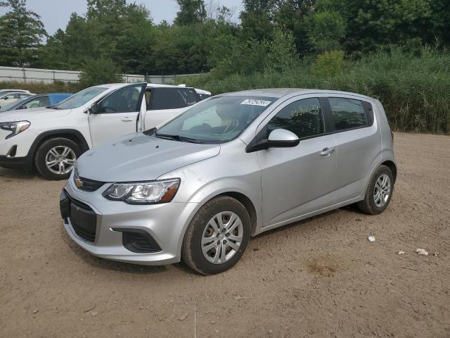 Photo 1 from auction – 2020 CHEVROLET SONIC with VIN 1G1JG6SB0L4121408