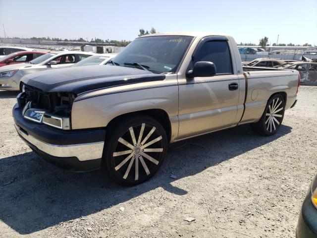 CHEVROLET SILVERADO4 2004 with VIN 1GCEC14X04Z197599 - Photo from auction