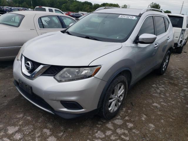NISSAN ROGUE S 2015 with VIN KNMAT2MT1FP551016 - Photo from auction