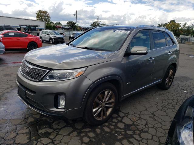 KIA SORENTO SX 2014 with VIN 5XYKWDA70EG487339 - Photo from auction
