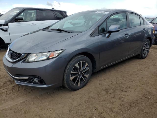 HONDA CIVIC EXL 2013 with VIN 19XFB2F9XDE221527 - Photo from auction