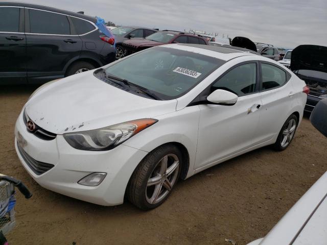 HYUNDAI ELANTRA GL 2013 with VIN 5NPDH4AE5DH425136 - Photo from auction