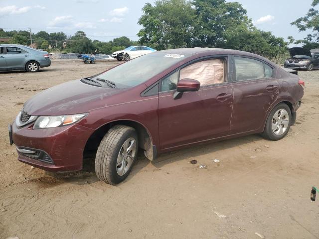 Photo 1 from auction – 2015 HONDA CIVIC LX with VIN 19XFB2F55FE282624