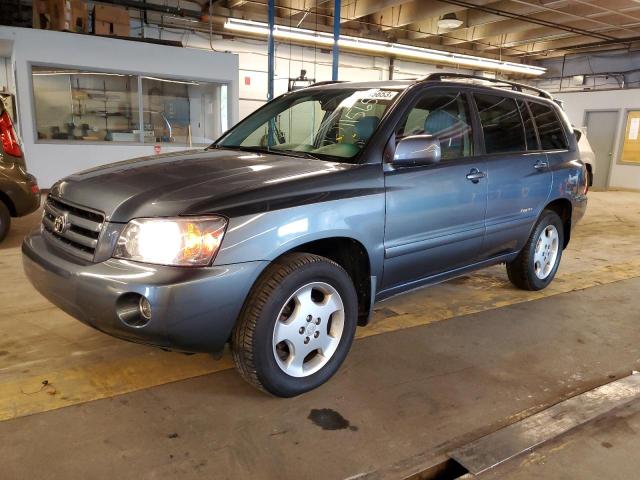 TOYOTA HIGHLANDER 2007 with VIN JTEEP21A570201824 - Photo from auction