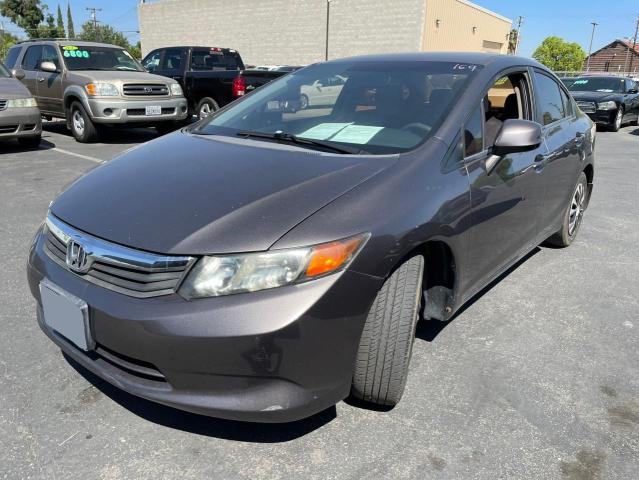 Photo 2 from auction – 2012 HONDA CIVIC LX with VIN 19XFB2F50CE358200