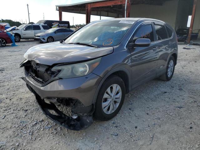 HONDA CR-V EX 2012 with VIN 5J6RM3H58CL000421 - Photo from auction