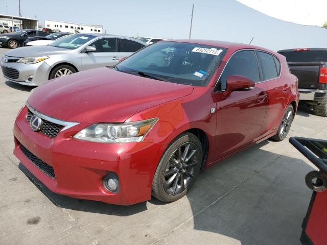 LEXUS CT 200 2013 with VIN JTHKD5BH2D2130254 - Photo from auction
