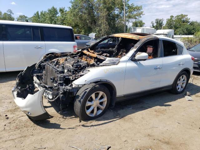 INFINITI EX35 BASE 2010 with VIN JN1AJ0HR7AM752215 - Photo from auction