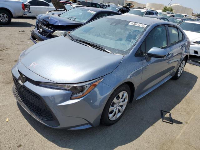 TOYOTA COROLLA LE 2022 with VIN JTDEPMAE9N3033698 - Photo from auction
