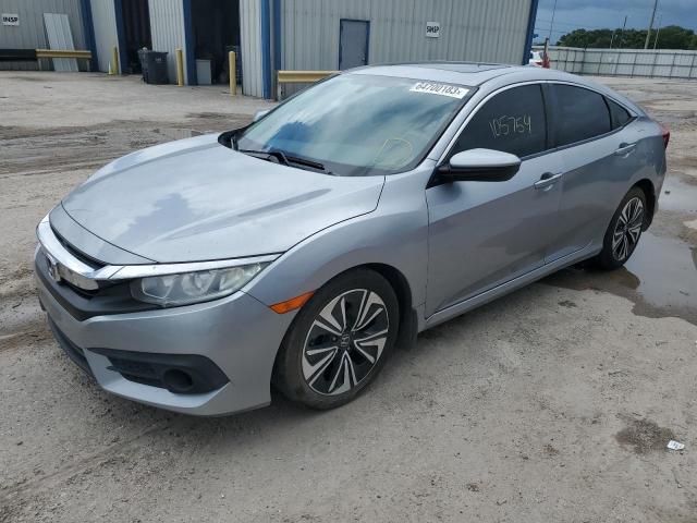 HONDA CIVIC EX 2017 with VIN 19XFC1F35HE013645 - Photo from auction