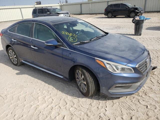 Photo 4 from auction – 2016 HYUNDAI SONATA SPO with VIN 5NPE34AF4GH281871