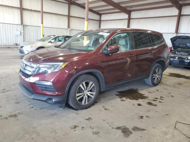 HONDA PILOT EX 2018 with VIN 5FNYF6H47JB030739 - Photo from auction