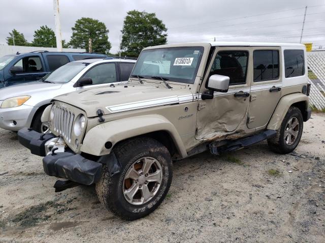 JEEP WRANGLER U 2017 with VIN 1C4BJWEG3HL665290 - Photo from auction