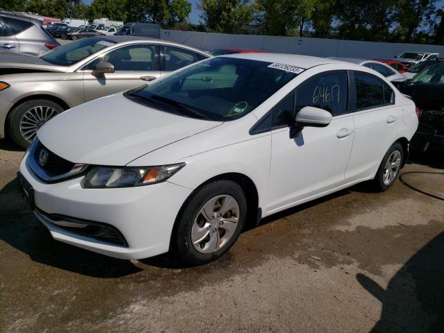 HONDA CIVIC LX 2015 with VIN 19XFB2F52FE078279 - Photo from auction
