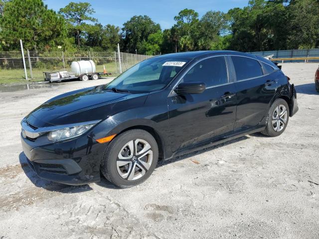 Photo 1 from auction – 2018 HONDA CIVIC LX with VIN 19XFC2F54JE009227