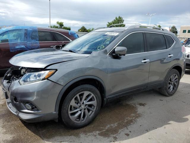 NISSAN ROGUE S 2016 with VIN 5N1AT2MV4GC762250 - Photo from auction