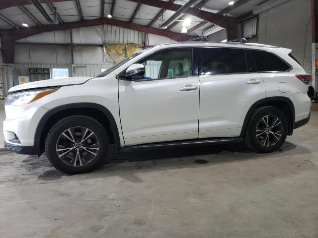 TOYOTA HIGHLANDER 2016 with VIN 5TDJKRFH1GS269986 - Photo from auction