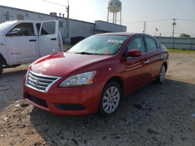 Photo 1 from auction – 2014 NISSAN SENTRA S with VIN 3N1AB7AP0EY242452