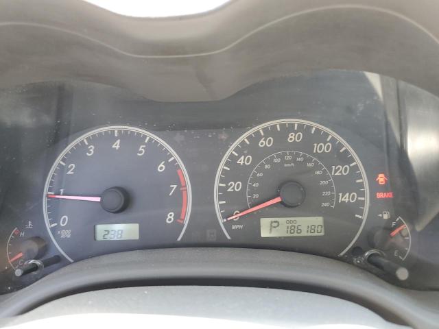 Photo 9 from auction – 2009 TOYOTA COROLLA BA with VIN JTDBL40E09J017746