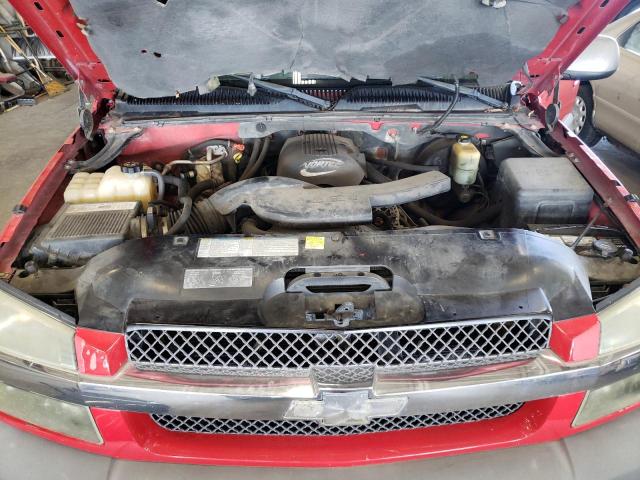 Photo 11 from auction – 2002 CHEVROLET AVALANCHE with VIN 3GNEC13T82G312002
