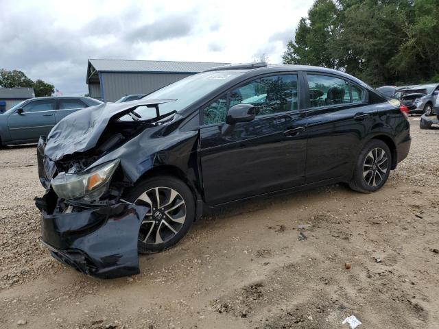 HONDA CIVIC EXL 2013 with VIN 19XFB2F9XDE077817 - Photo from auction