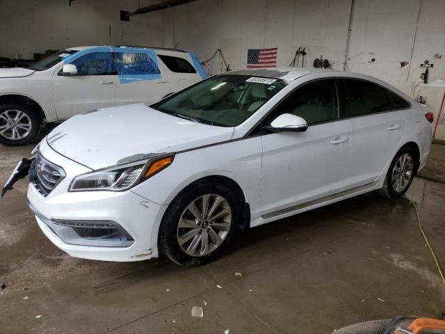HYUNDAI SONATA SPO 2017 with VIN 5NPE34AF4HH466388 - Photo from auction