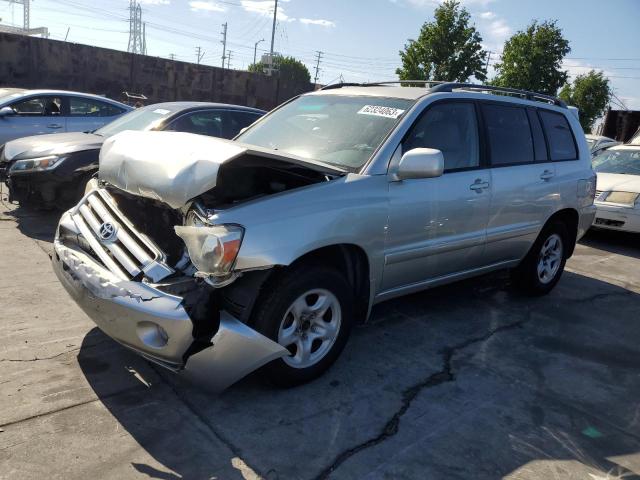 TOYOTA HIGHLANDER 2007 with VIN JTEDD21A070162726 - Photo from auction