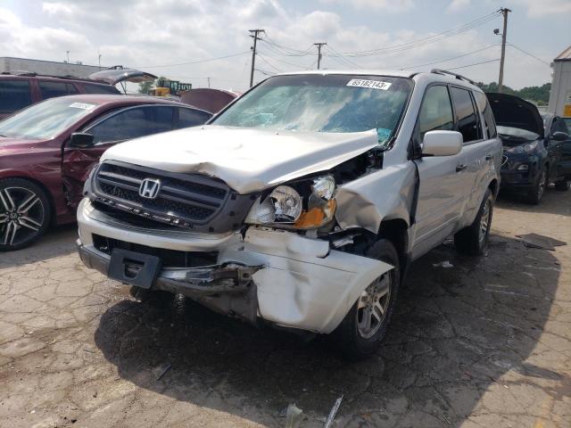 HONDA PILOT EXL 2004 with VIN 2HKYF18554H617975 - Photo from auction