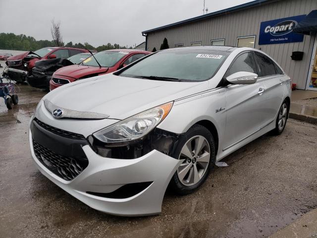 HYUNDAI SONATA HYB 2012 with VIN KMHEC4A40CA028817 - Photo from auction