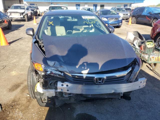Photo 5 from auction – 2012 HONDA CIVIC LX with VIN 19XFB2F59CE092627