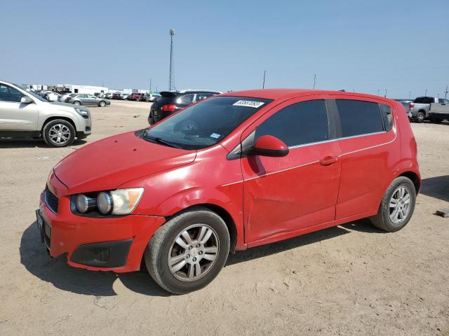 CHEVROLET SONIC LT 2012 with VIN 1G1JC6SHXC4128656 - Photo from auction