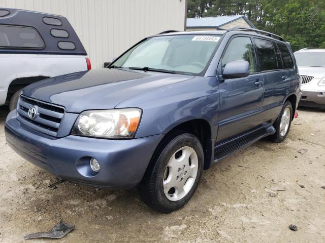 TOYOTA HIGHLANDER 2005 with VIN JTEEP21A050107752 - Photo from auction