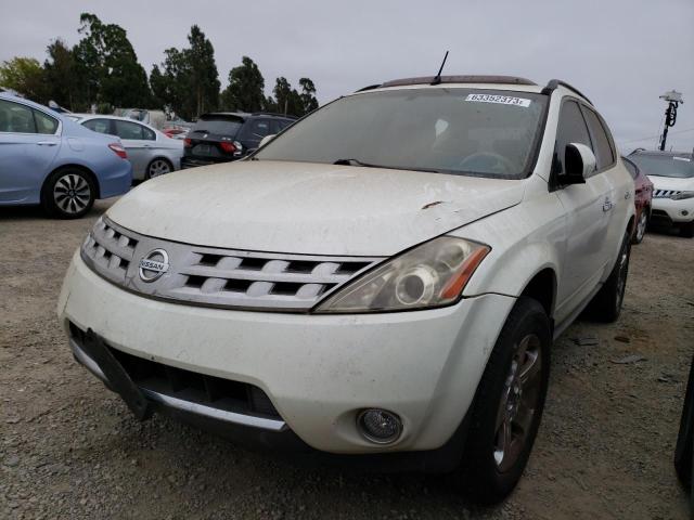 NISSAN MURANO SL 2005 with VIN JN8AZ08TX5W320007 - Photo from auction