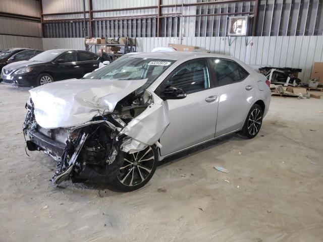 TOYOTA COROLLA L 2018 with VIN 5YFBURHE3JP799183 - Photo from auction