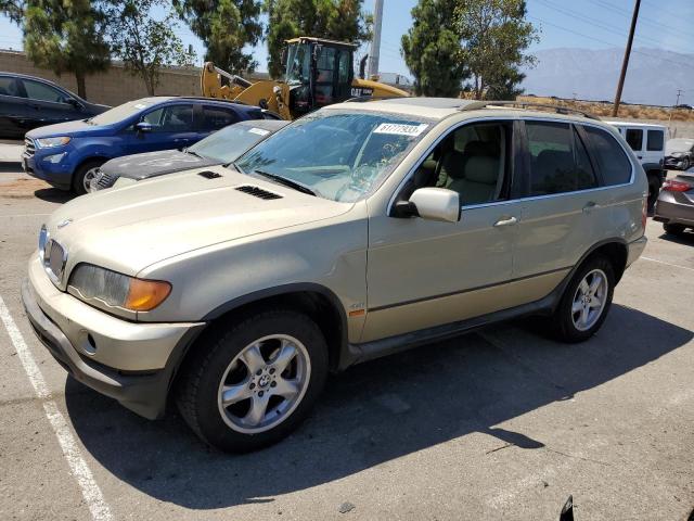 BMW X5 4.4I 2001 with VIN WBAFB33551LH08628 - Photo from auction