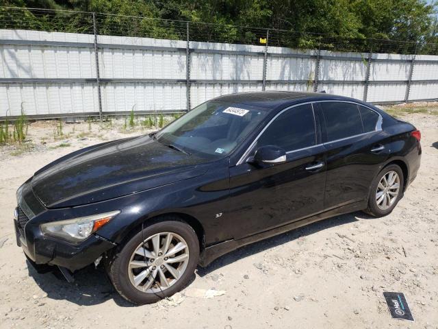 INFINITI Q50 BASE 2014 with VIN JN1BV7AP5EM690409 - Photo from auction
