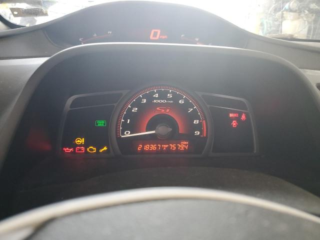 Photo 9 from auction – 2007 HONDA CIVIC SI with VIN 2HGFA55587H715950