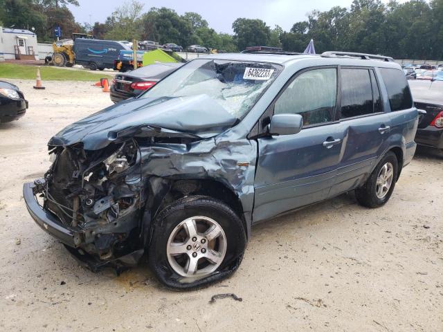 Zdjęcie 1 z aukcji – 2006 HONDA PILOT EX z VIN 5FNYF187X6B026673