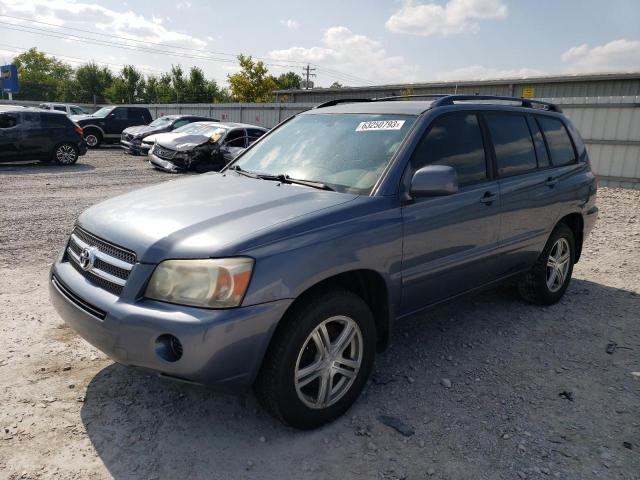 TOYOTA HIGHLANDER 2006 with VIN JTEDW21AX60006167 - Photo from auction