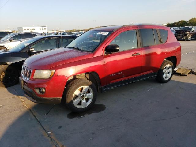 JEEP COMPASS SP 2014 with VIN 1C4NJCBA4ED606590 - Photo from auction