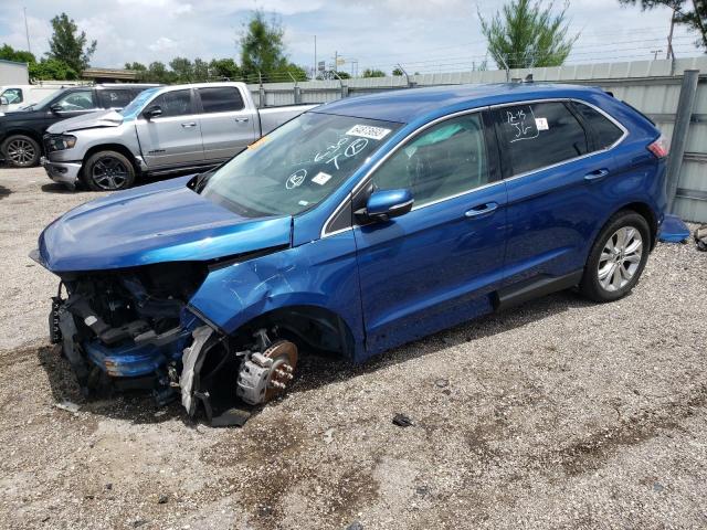 FORD EDGE TITAN 2022 with VIN 2FMPK4K96NBA06964 - Photo from auction