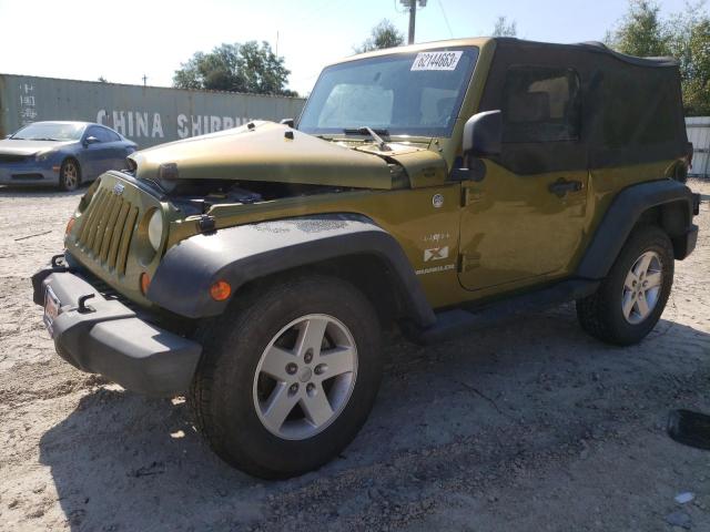 JEEP WRANGLER X 2007 with VIN 1J8FA24127L176703 - Photo from auction