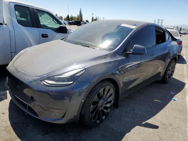 TESLA MODEL Y 2022 с VIN 7SAYGDEF3NF494367 - Снимка от търг