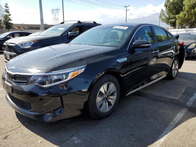 KIA OPTIMA HYB 2017 with VIN KNAGT4LE3H5011266 - Photo from auction
