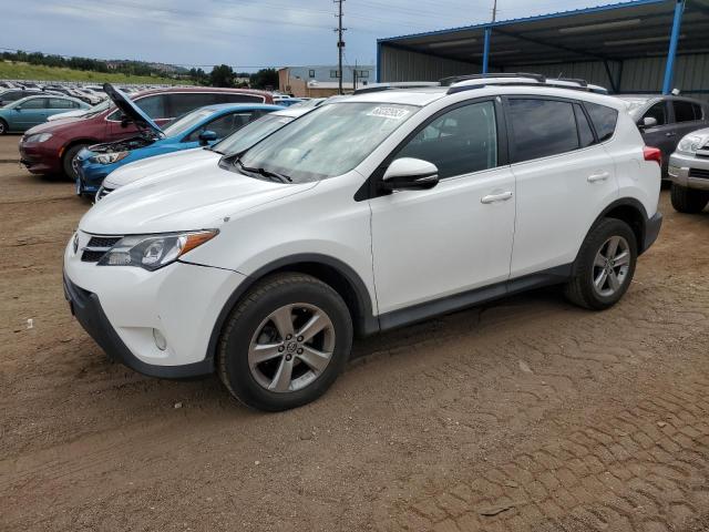 TOYOTA RAV4 XLE 2015 with VIN 2T3RFREV7FW270605 - Photo from auction